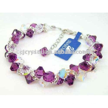 Crystal shambala bracelet,beautiful beads bracelet wholesale